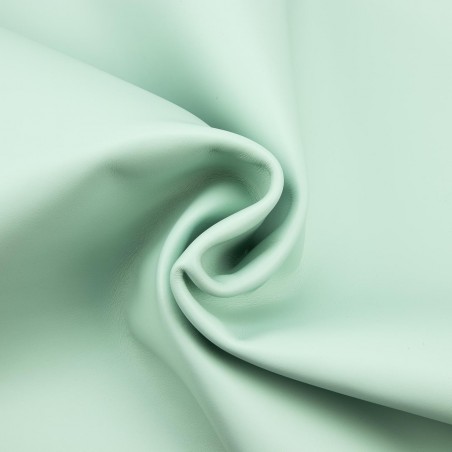 Piel Napa vacuno, color agua marina, grosor 1,2 - 1,4 mm