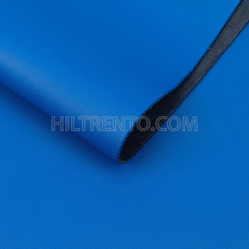 Piel Napa vacuno, color azul royal, grosor 1,2...