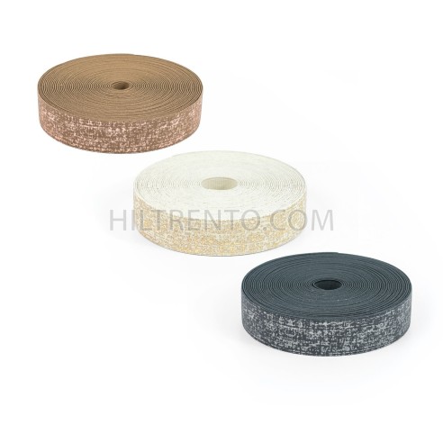 elástico metalizado patron 30