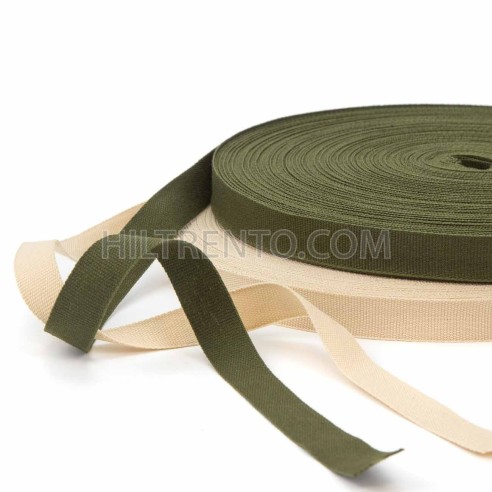 Cinta ribete de algodón 12 mm - 50 metros