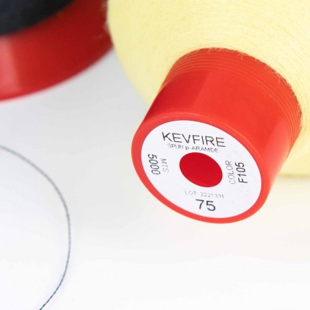Hilo de para-aramida kevlar®, resistente a altas temperaturas KEVLAR 75 - Bobina 5000 metros