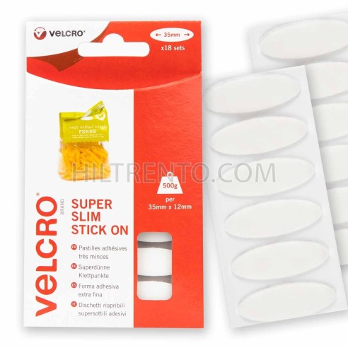 Pegatinas adhesivas VELCRO® redondo super slim...