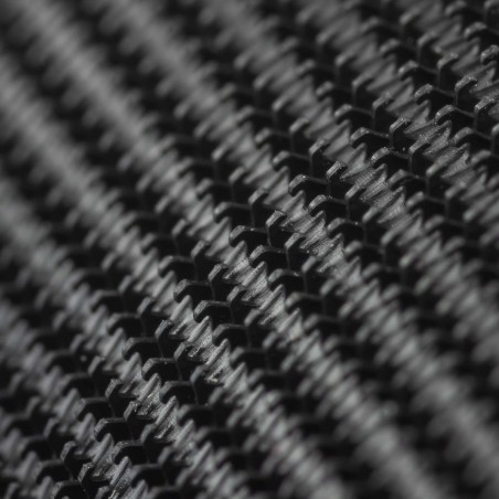 Cinta de VELCRO® adhesivo extra fino, pelo y gancho, negro 50mm x 5m