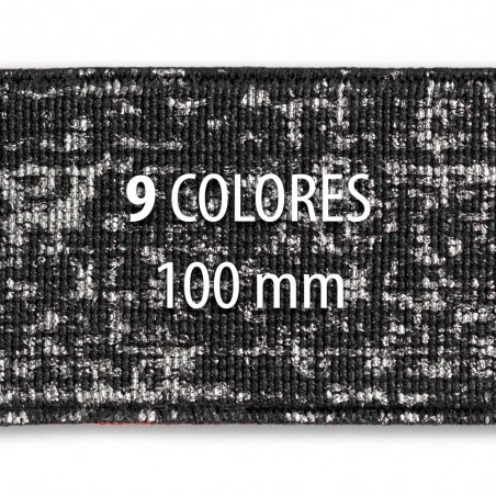 Rollo elástico metalizado