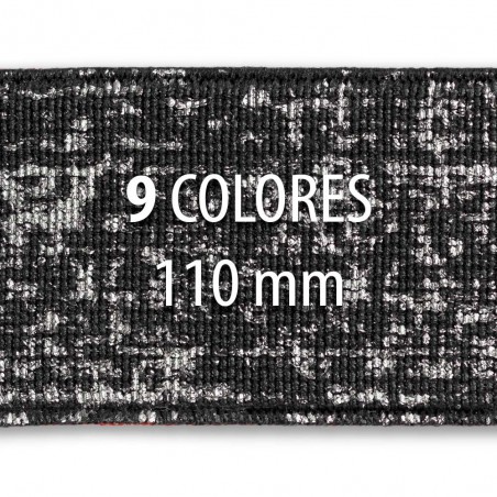 Rollo elástico metalizado