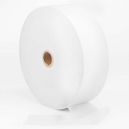 TNT spunbond tejido sin tejer 30 g/m², blanco, 195 mm - Rollo 2000 metros