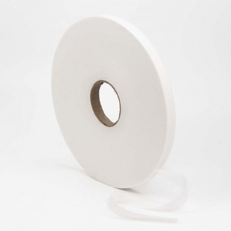 Ribete tira TNT spunbond tejido sin tejer 35 g/m², blanco, 20 mm, head tie - Rollo 1000 metros