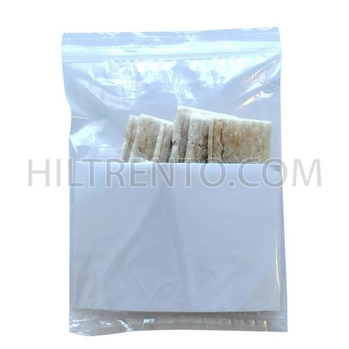 Bolsa autocierre bolsillo canguro 16x22+20 cm -...