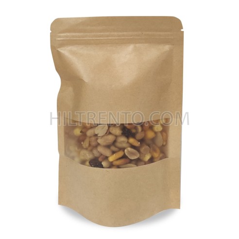 Bolsa autocierre 25x35+12 cm, doypack, papel...