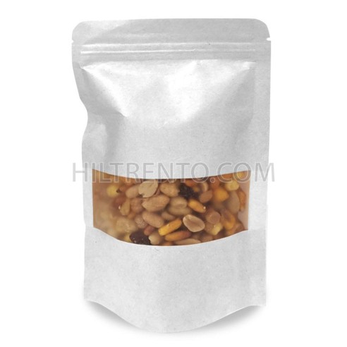 Bolsa autocierre 12x20+6 cm, doypack, papel...