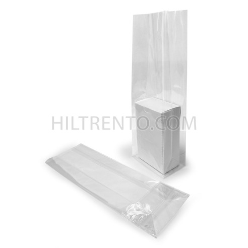 Bolsa polipropileno biorientado 6x19+4 cm con...