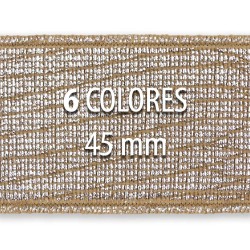 Rollo elástico metalizado