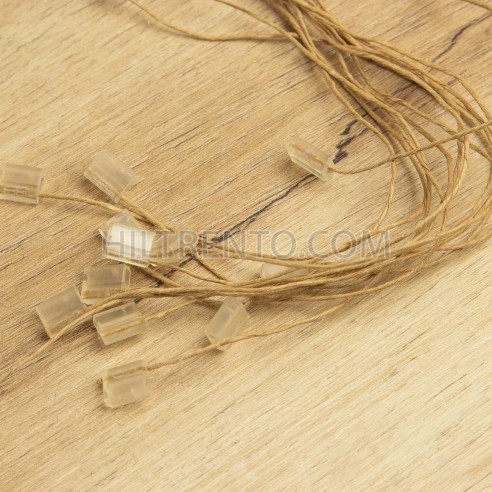 Marchamo etiquetar plano biodegradable hilo...