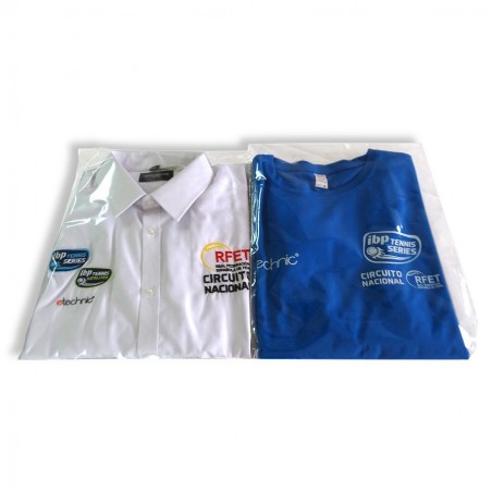 Bolsa para ropa CPP polipropileno cast cierre adhesivo 30x40 cm - pack 1000 uds