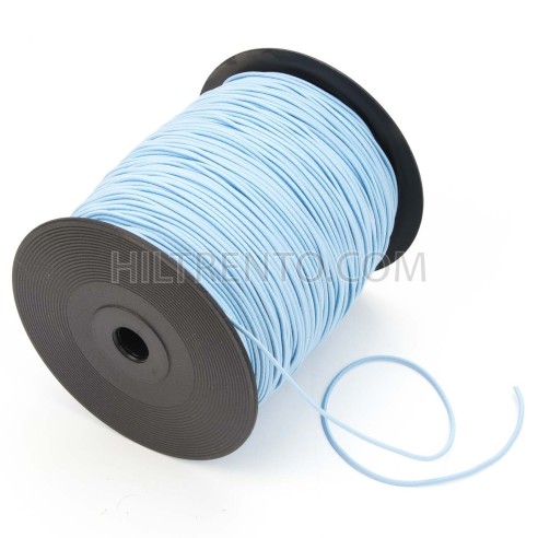 Cordón goma elástica 2 mm Nº 4, redondo,...