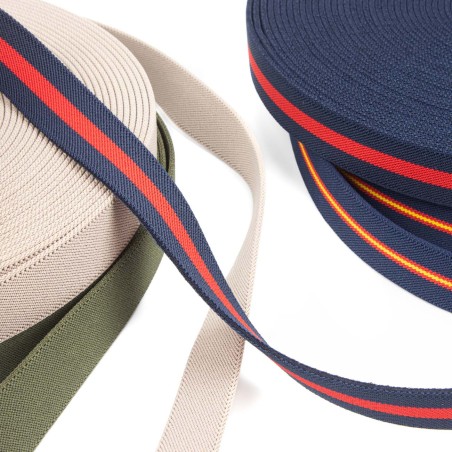 Elástico cinturón 35 mm - Rollo 25 metros