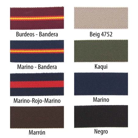 Elástico cinturón 35 mm - Rollo 25 metros