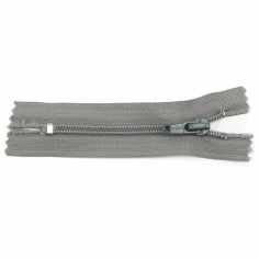 Cremallera pequeña SNS 10 cm - gris- Pack 50 uds