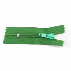 Cremallera pequeña SNS 6 cm - verde - Pack 50 uds