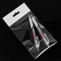 Bolsa cierre adhesivo y taladro europeo 16x30 cm - pack...