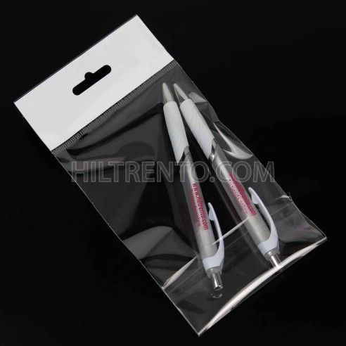 Bolsa cierre adhesivo y taladro europeo 16x30...