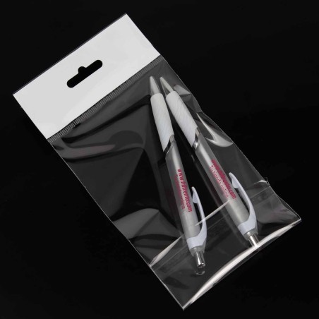 Bolsa cierre adhesivo y taladro europeo 27x36 cm - pack 1000 uds