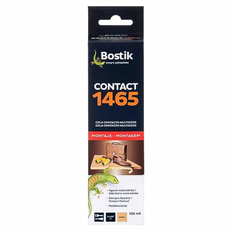 Cola de contacto multiusos para tela, cuero y polipiel Bostik 1465 - 125 ml
