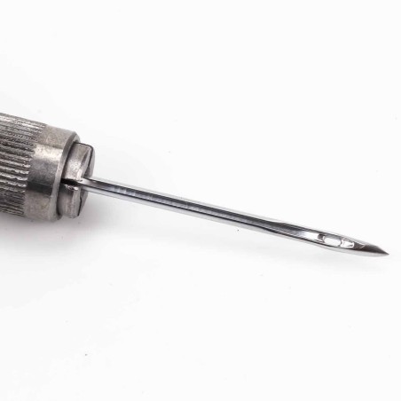Aguja para coser, con mango, punta espada