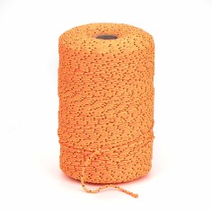 Cordón trenzado poliéster 2.5 mm, Naranja - 400 metros