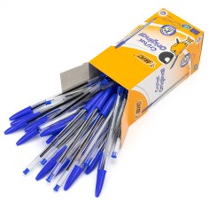 Bolígrafo Bic Cristal azul - Caja 50 uds
