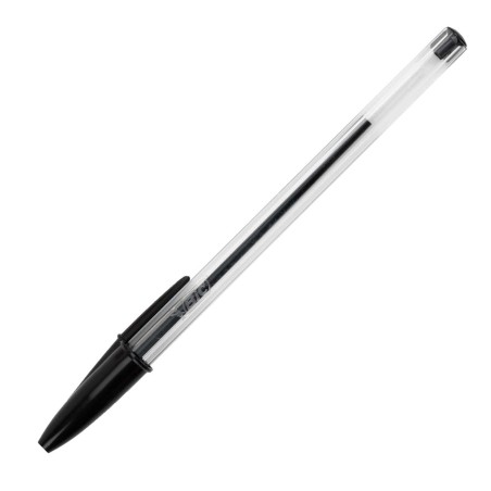 Bolígrafo Bic Cristal negro