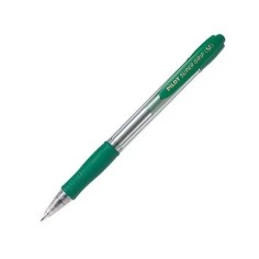 Bolígrafo PILOT Supergrip M Verde