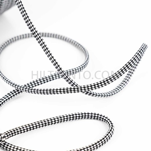 Cordón redondo ref.668/1 poliéster rombos...