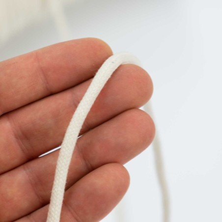 Cordón redondo ref.692 algodón 5 mm - Rollo 100 metros