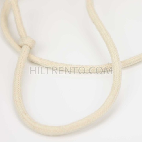 Cordón redondo ref.692 algodón 5 mm - Rollo 100...