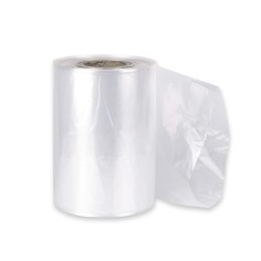 Bolsa plástico continuo tubo transparente 25 cm, G180 -...