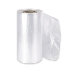 Bolsa plástico continuo tubo transparente 40 cm, G180 -...