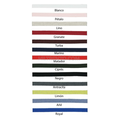 Cordón elástico 100% reciclado Recover R Blue...