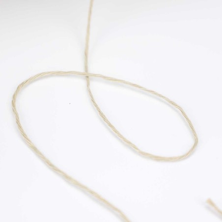 Hilo Terblac beig (similar algodón) para coser alpargatas, etiquetas - Cono 4000 metros