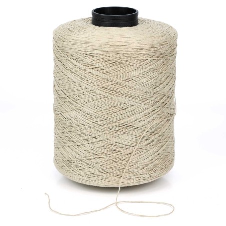 Hilo Terblac beig (similar algodón) para coser alpargatas, etiquetas - Cono 4000 metros