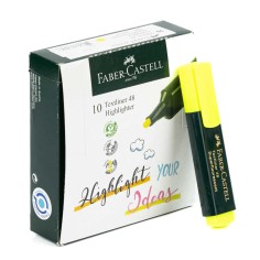 Marcador fluorescente punta biselada 5 mm Faber-Castell...