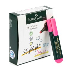 Marcador fluorescente punta biselada 5 mm Faber-Castell...