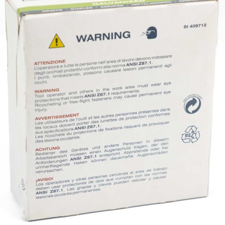 Grapas omer 4097 C 12 mm - Caja 20.000 unidades