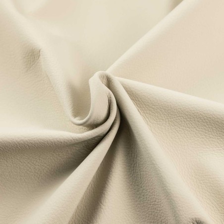 Piel Nobuk lavable grabada, color Marfil (Ivory 6004) , grosor 1,2 - 1,4 mm