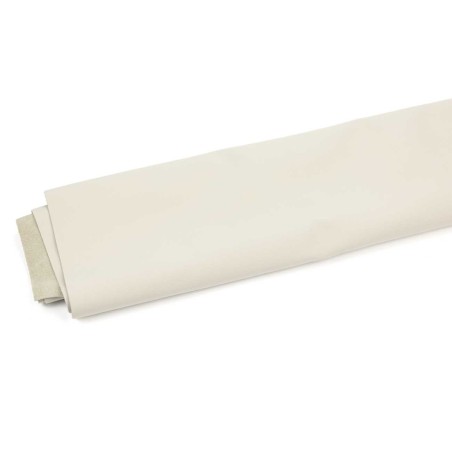 Piel Nobuk lavable grabada, color Marfil (Ivory 6004) , grosor 1,2 - 1,4 mm
