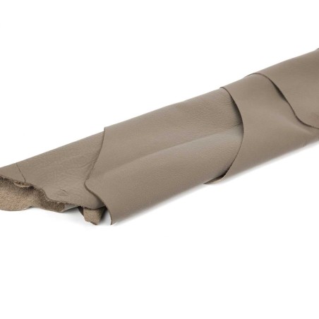 Piel Nobuk lavable grabada, color marrón (dune 6017) , grosor 1,2 - 1,4 mm