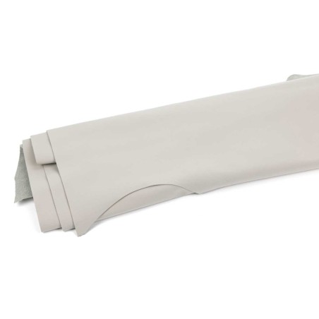 Piel Nobuk lavable grabada, color Gris claro (Light grey 6008) , grosor 1,2 - 1,4 mm