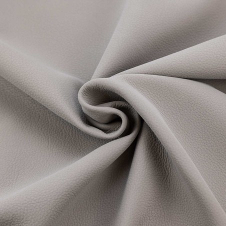 Piel Nobuk lavable grabada, color Acero (Steel 6006) , grosor 1,2 - 1,4 mm