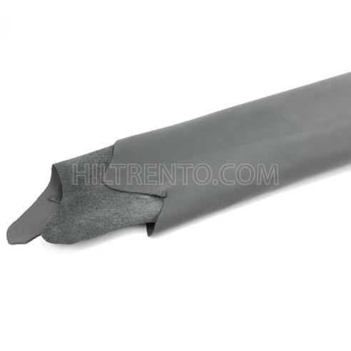 Piel Nobuk lavable grabada, Gris oscuro (mouse...