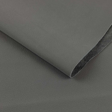 Piel Nobuk lavable grabada, Gris oscuro (mouse 6012) , grosor 1,2 - 1,4 mm
